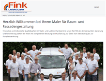 Tablet Screenshot of fink-leithaeuser.de